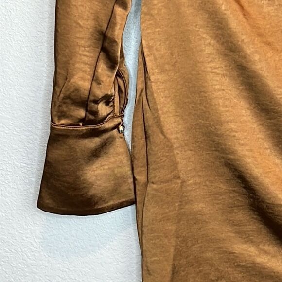 NWT LINE & DOT Bella Mini Dress In Camel Small Revolve - Picture 4 of 14